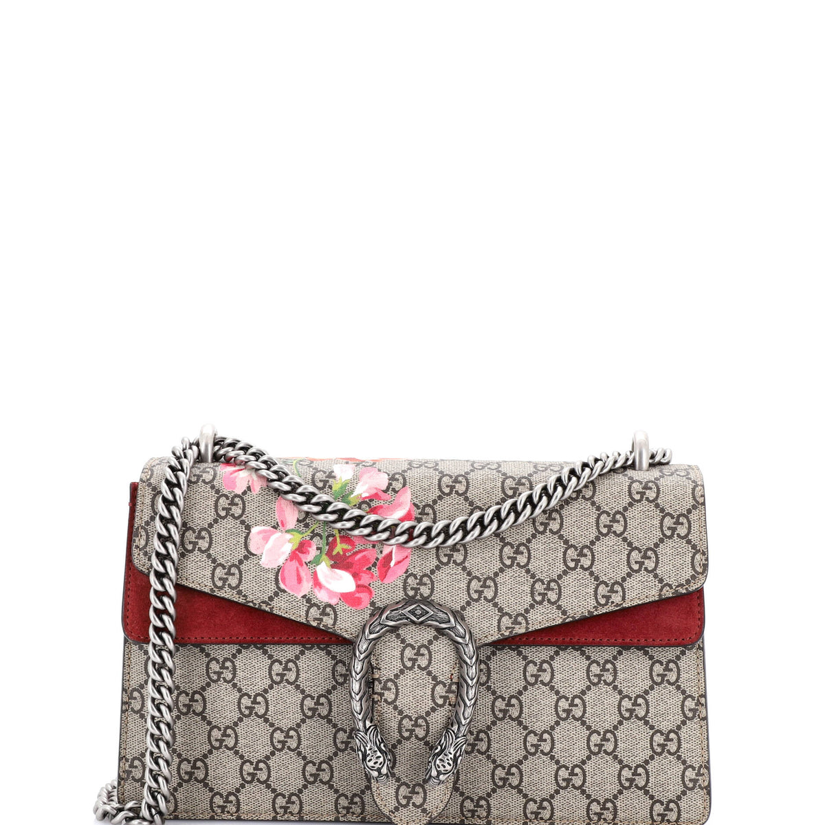 Gucci GUCCI Dionysus Bag Blooms Print GG Coated Canvas Small