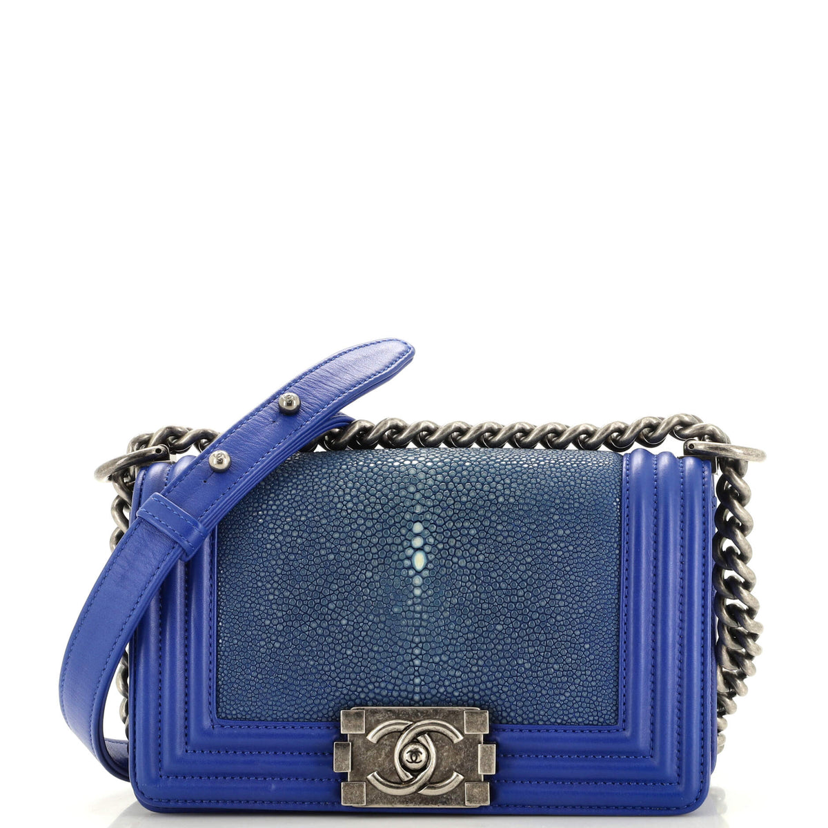 Chanel CHANEL Boy Flap Bag Stingray Small