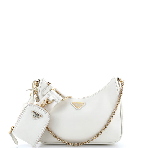 PRADA Re-Edition 2005 Shoulder Bag Saffiano Leather Small