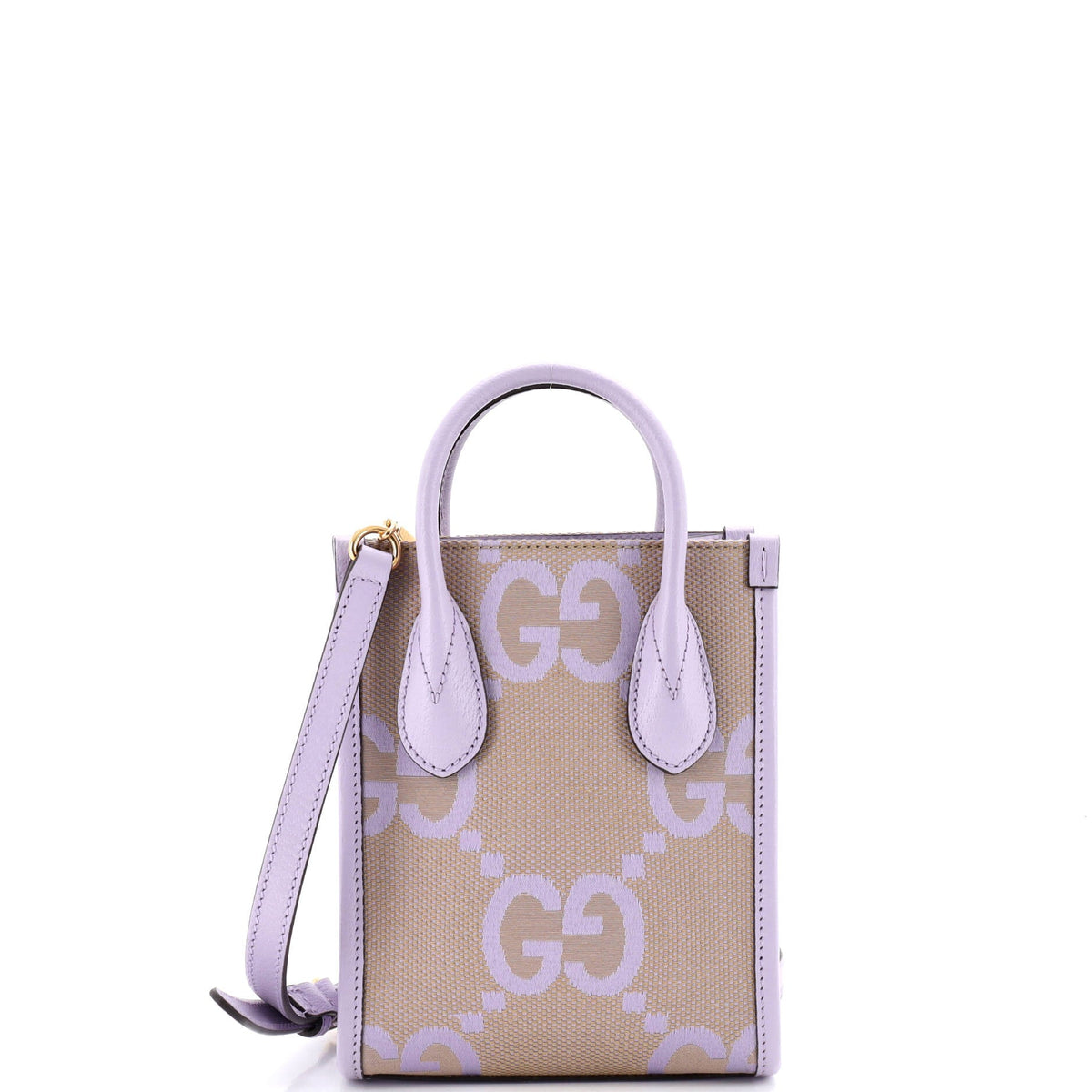 Gucci GUCCI Vertical Tote Jumbo GG Canvas Mini