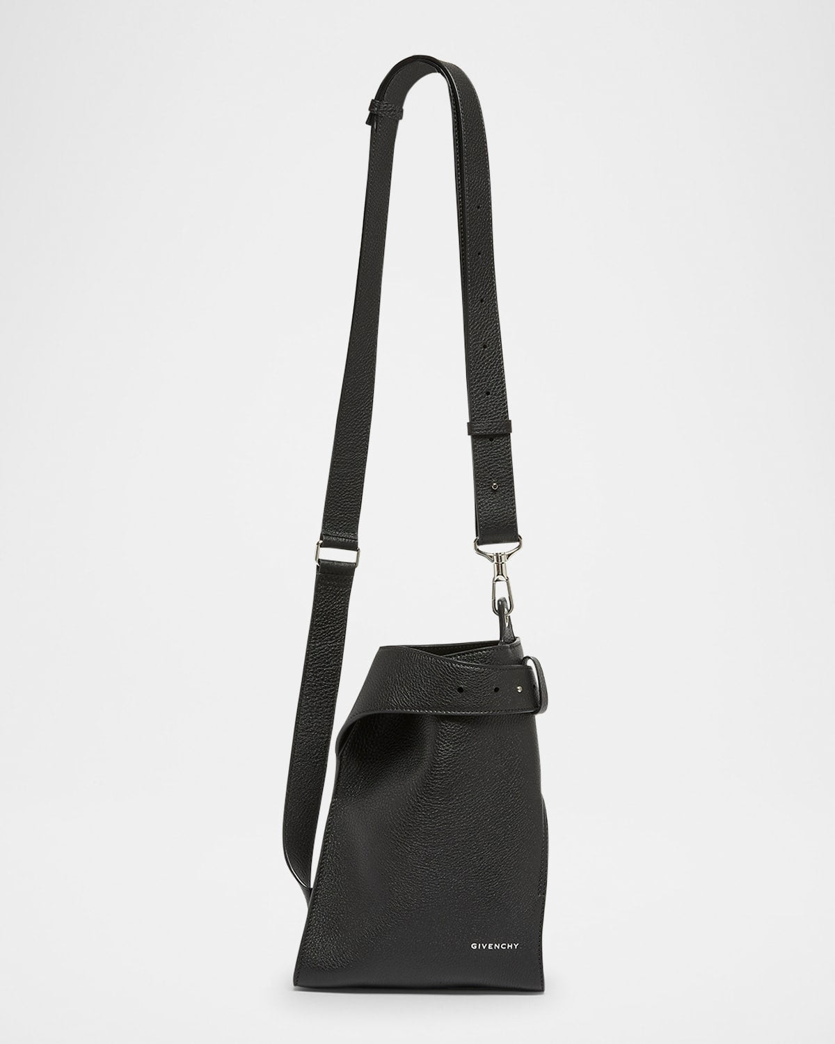 Givenchy Men & apos;s Small Belted Leather Crossbody Bag