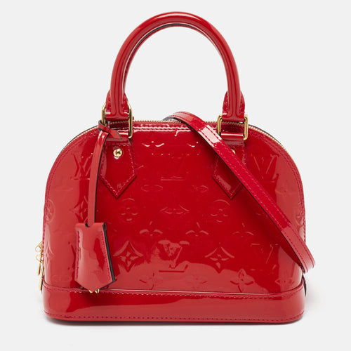 Pomme D&rsquo;amour Monogram Vernis Alma BB Bag