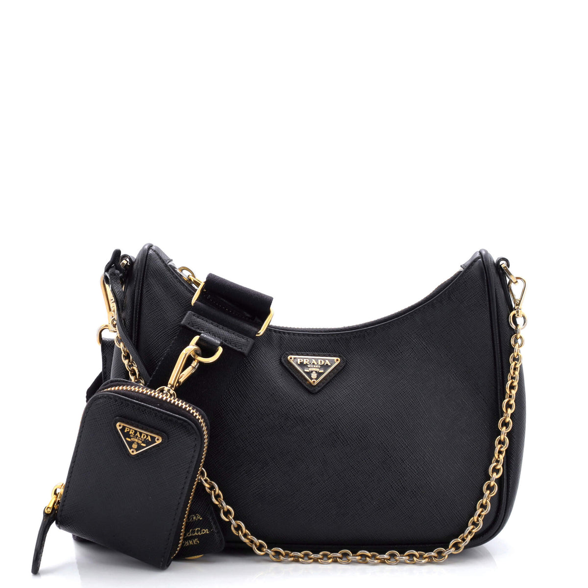 Prada PRADA Re-Edition 2005 Shoulder Bag Saffiano Leather Small