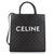 CELINE Vertical Cabas Tote Triomphe Coated Canvas Small