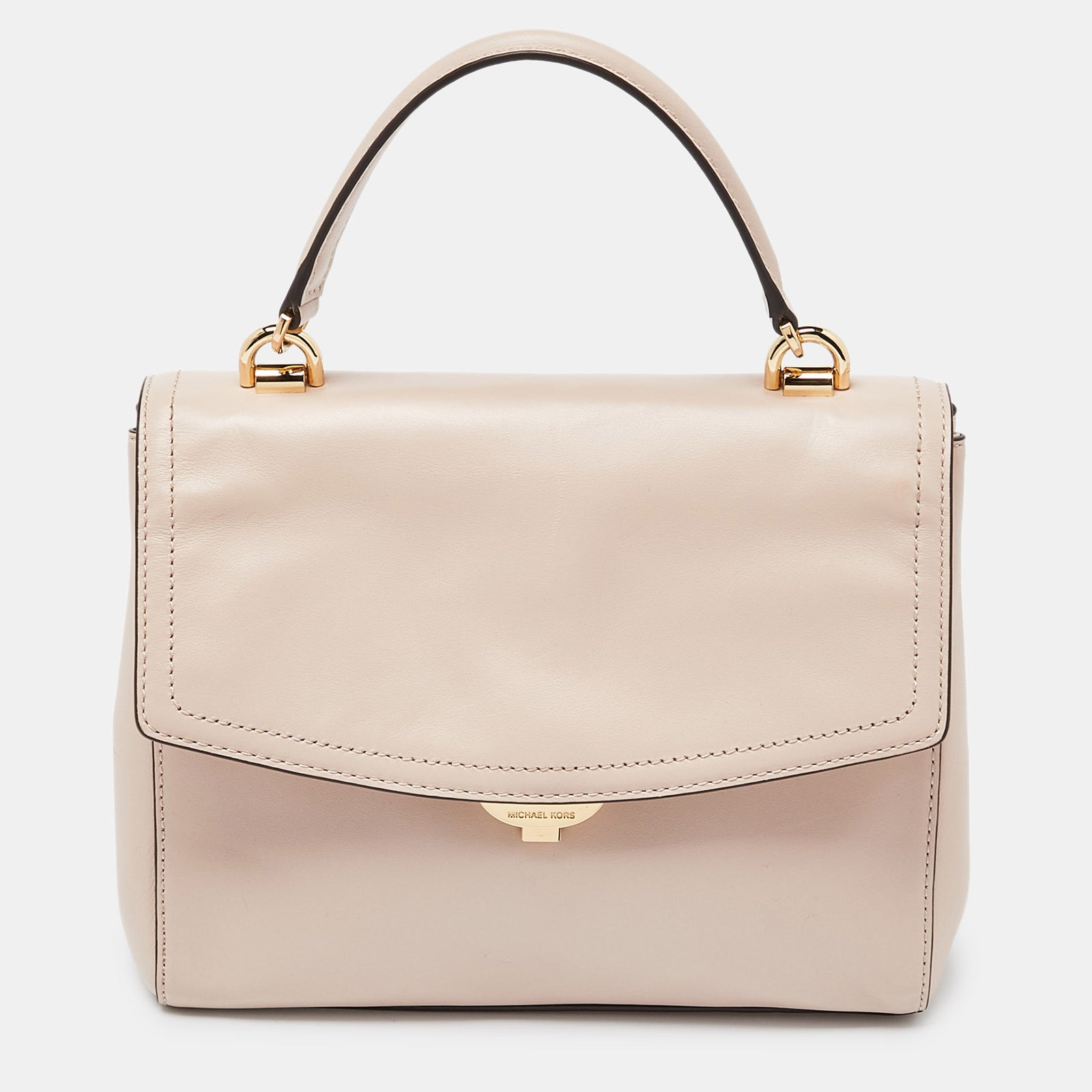 Michael Kors Kleine Ava-Tasche mit Henkel aus rosa Leder