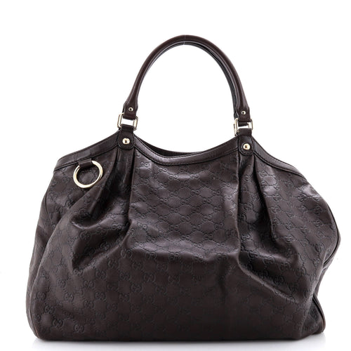 GUCCI Sukey Tote Guccissima Leather Large
