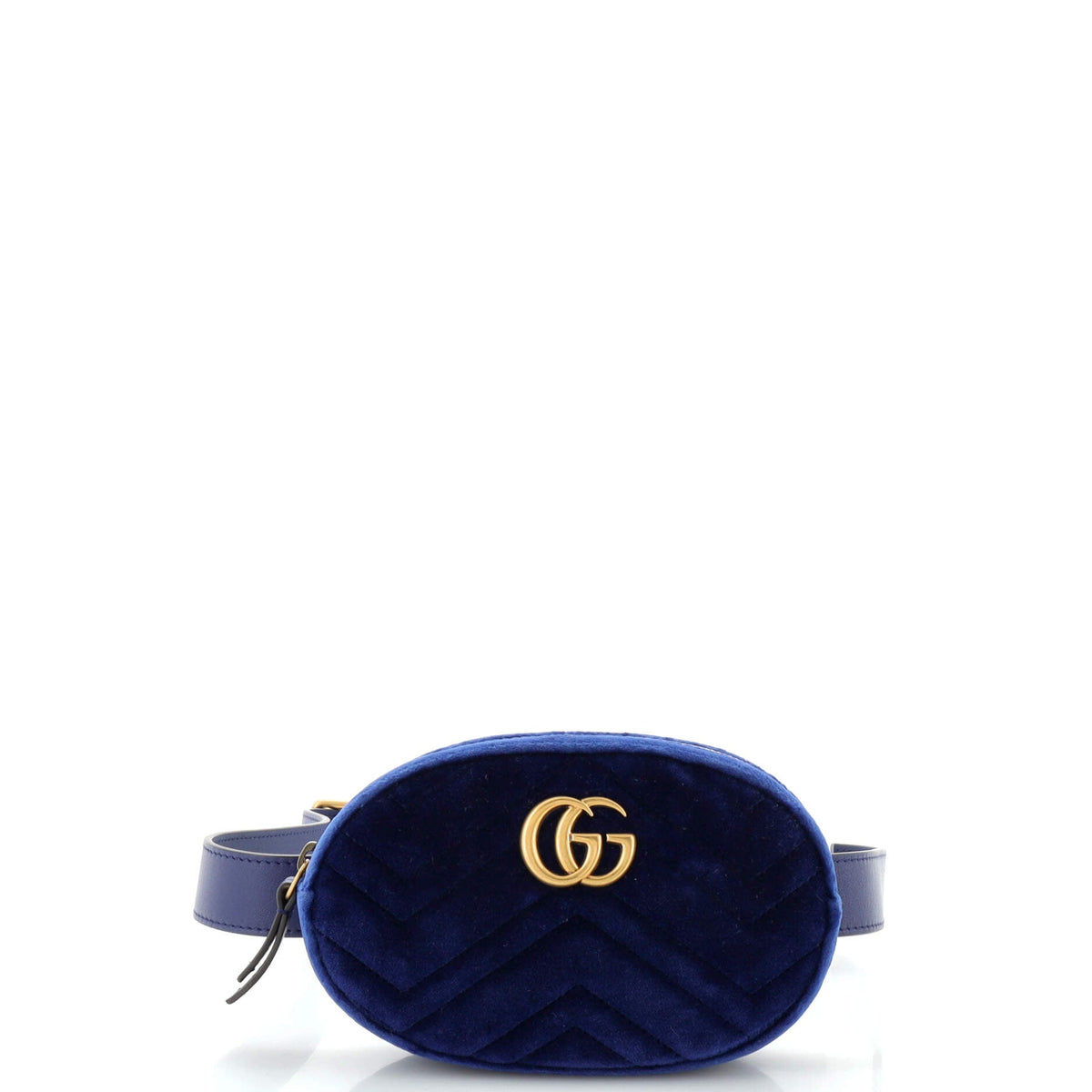 Gucci GUCCI GG Marmont Belt Bag Matelasse Velvet