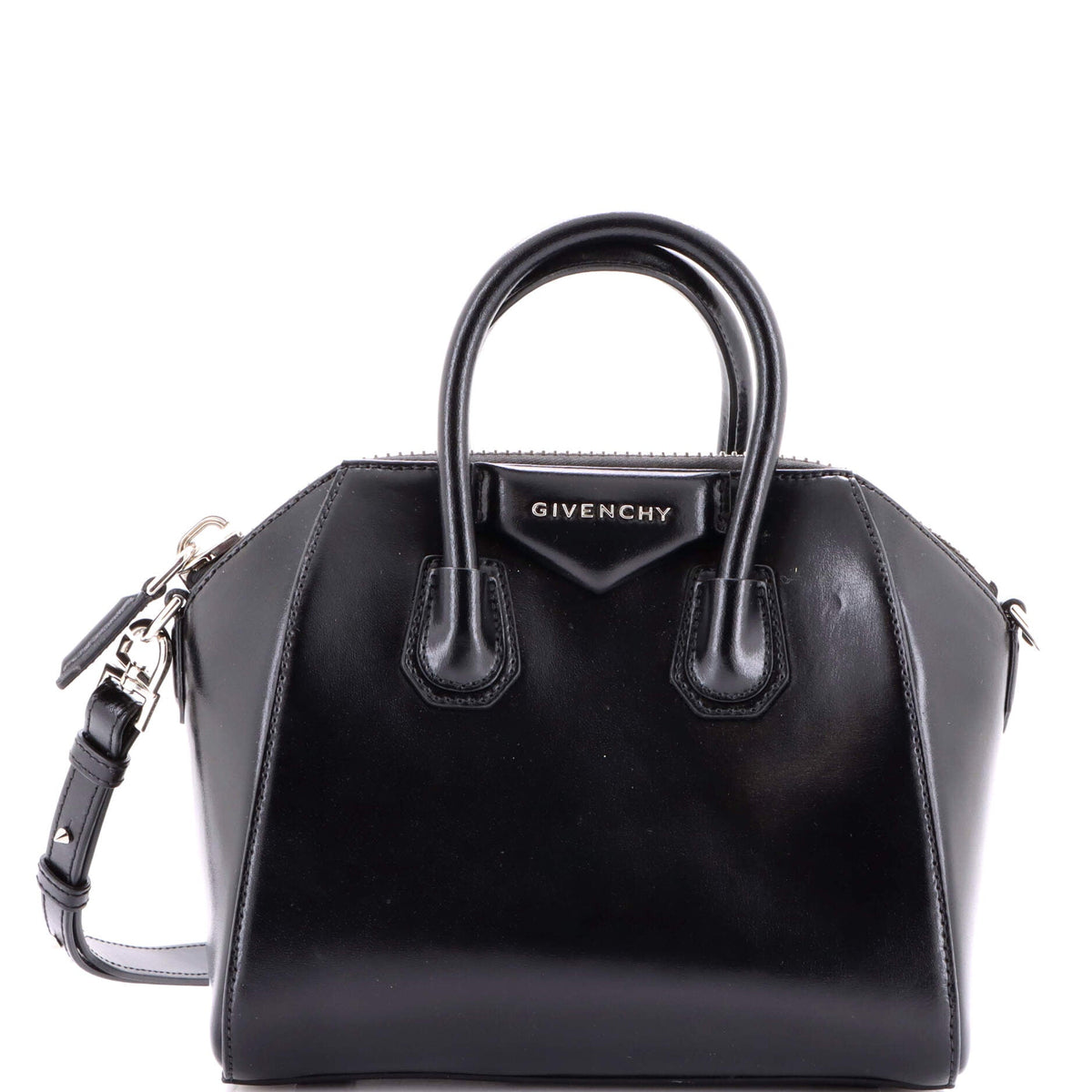 Givenchy GIVENCHY Antigona Bag Glazed Leather Mini