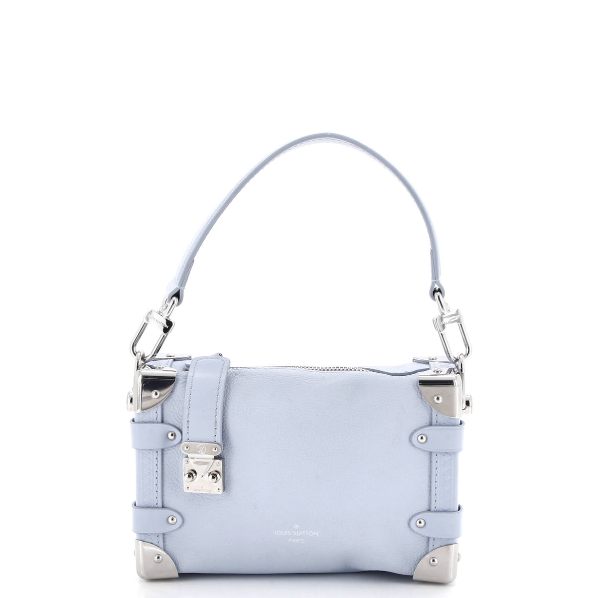 Louis Vuitton Side Trunk Handbag Taurillon Leather PM