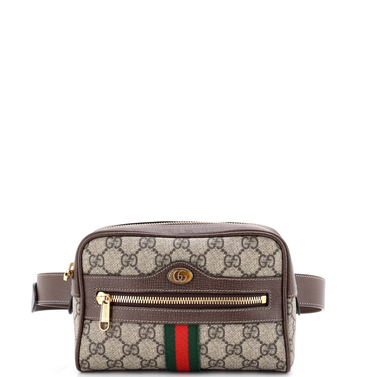 Gucci GUCCI Ophidia Belt Bag GG Coated Canvas Small