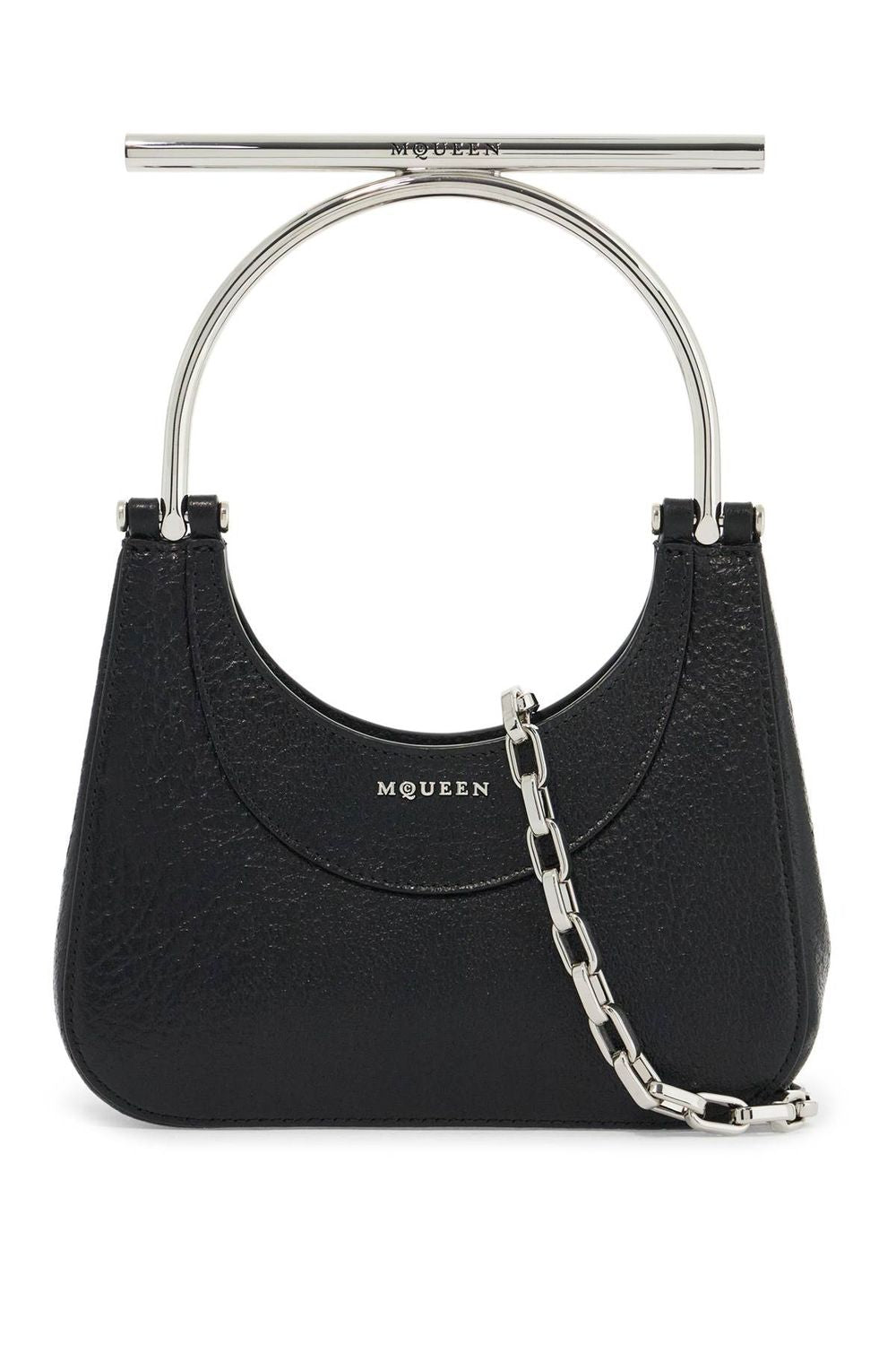 Alexander Mcqueen Women's Mini Cross-Bar Handbag in Black | 8035251VDBB