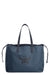 Men's Himmel Leather Tote in Blue | MMTEAAC01 Color VC