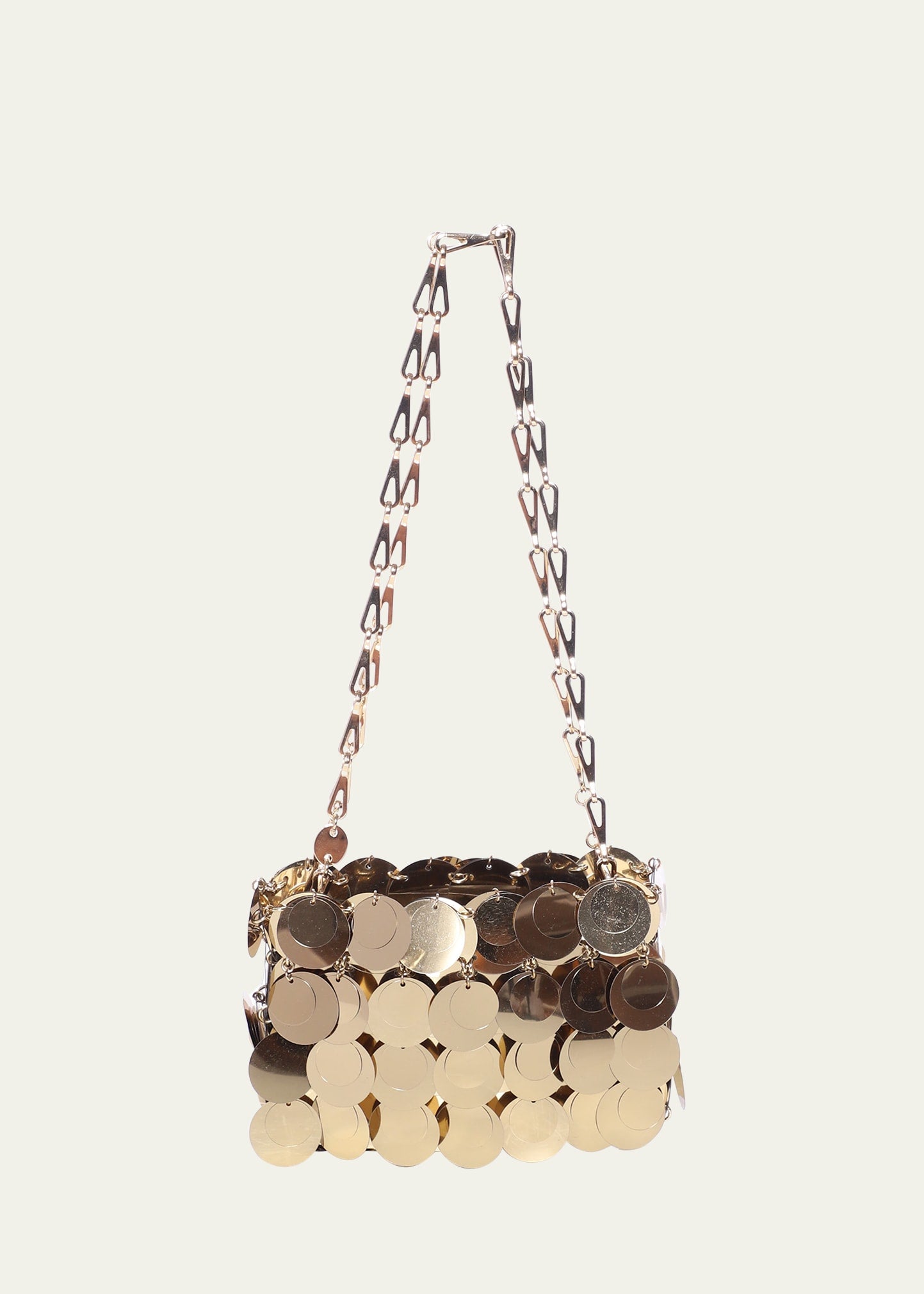 Rabanne Sparkle Nano Disc Shoulder Bag