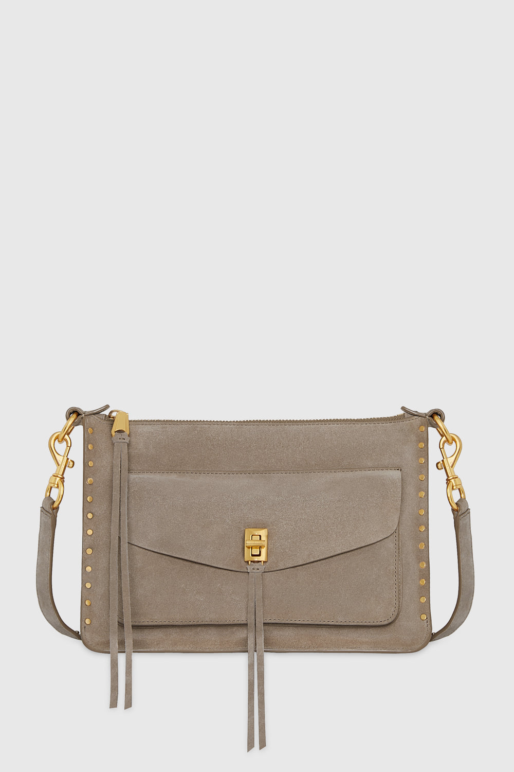 Rebecca Minkoff Darren Signature Shoulder Bag In Orange