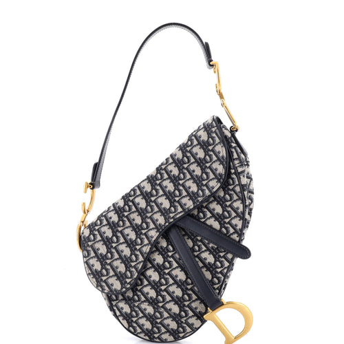 Saddle Handbag Oblique Canvas Medium