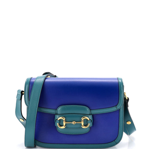 GUCCI Horsebit 1955 Shoulder Bag Leather Small