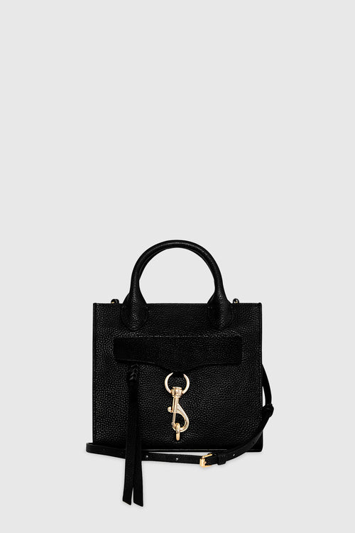 Megan Mini Tote Bag In Black