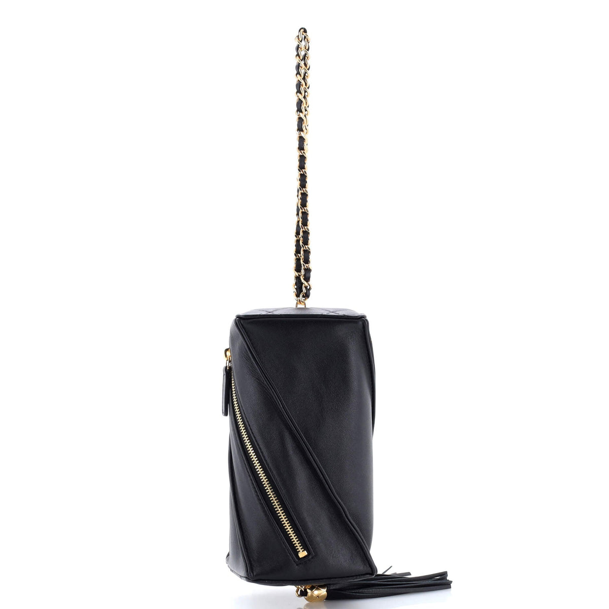 Chanel CHANEL Metiers d'Art Rectangle Clutch with Chain Quilted Calfskin Small