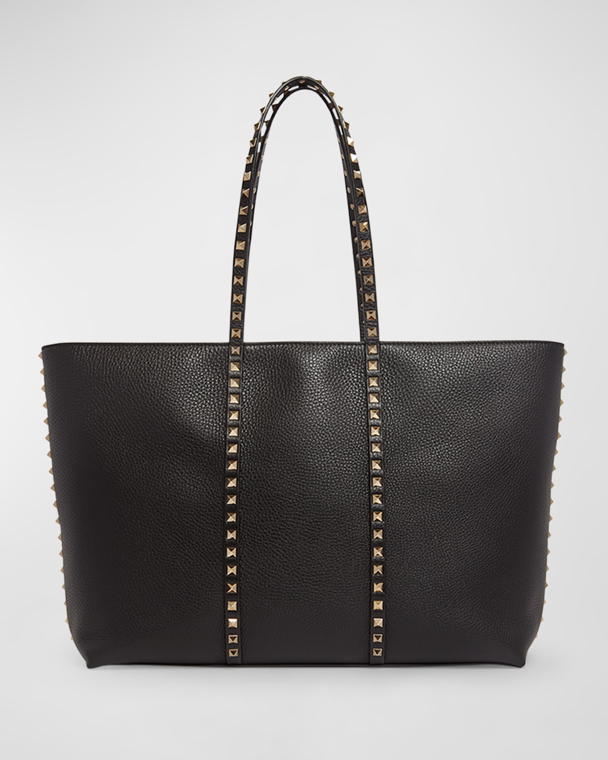 Valentino Rockstuds Leather Tote Bag