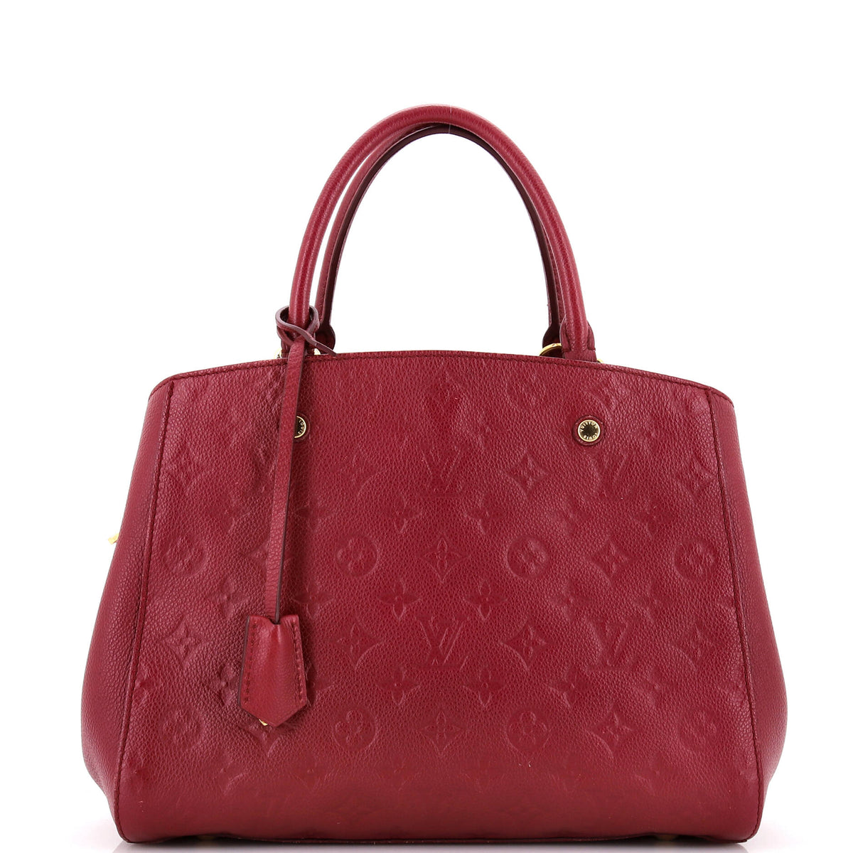 Louis Vuitton Montaigne Handbag Monogram Empreinte Leather MM
