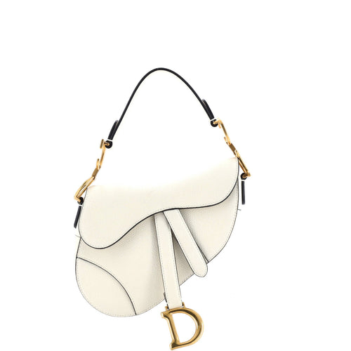 Saddle Handbag Leather Mini