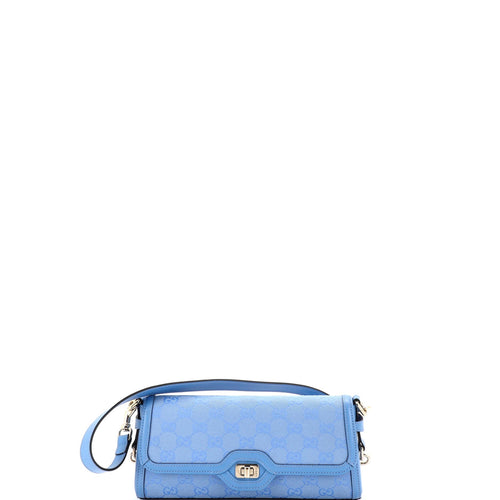 GUCCI Luce Shoulder Bag Canvas Small