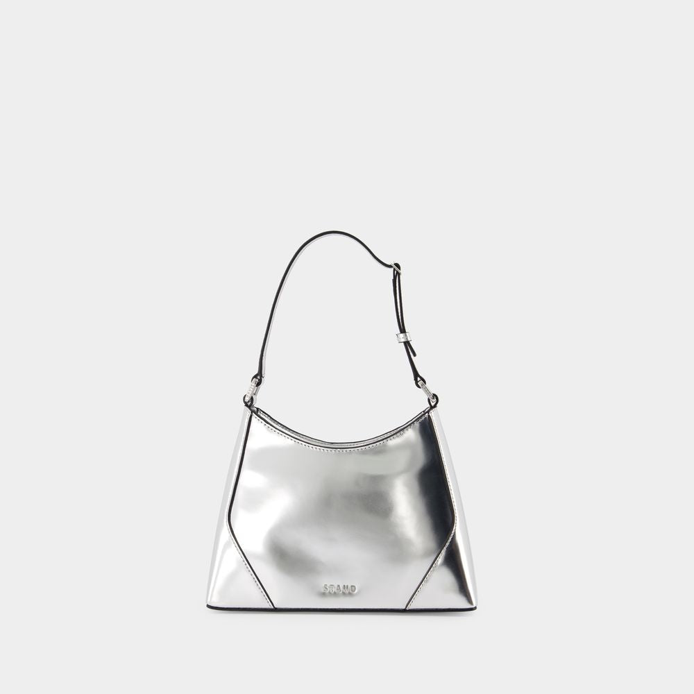 Staud Women's Linda Shoulder Bag in Silver | H24P6014ML Color CHRM
