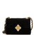 CHANEL Diamond Lock CC Flap Bag Quilted Velvet with Crystals Mini