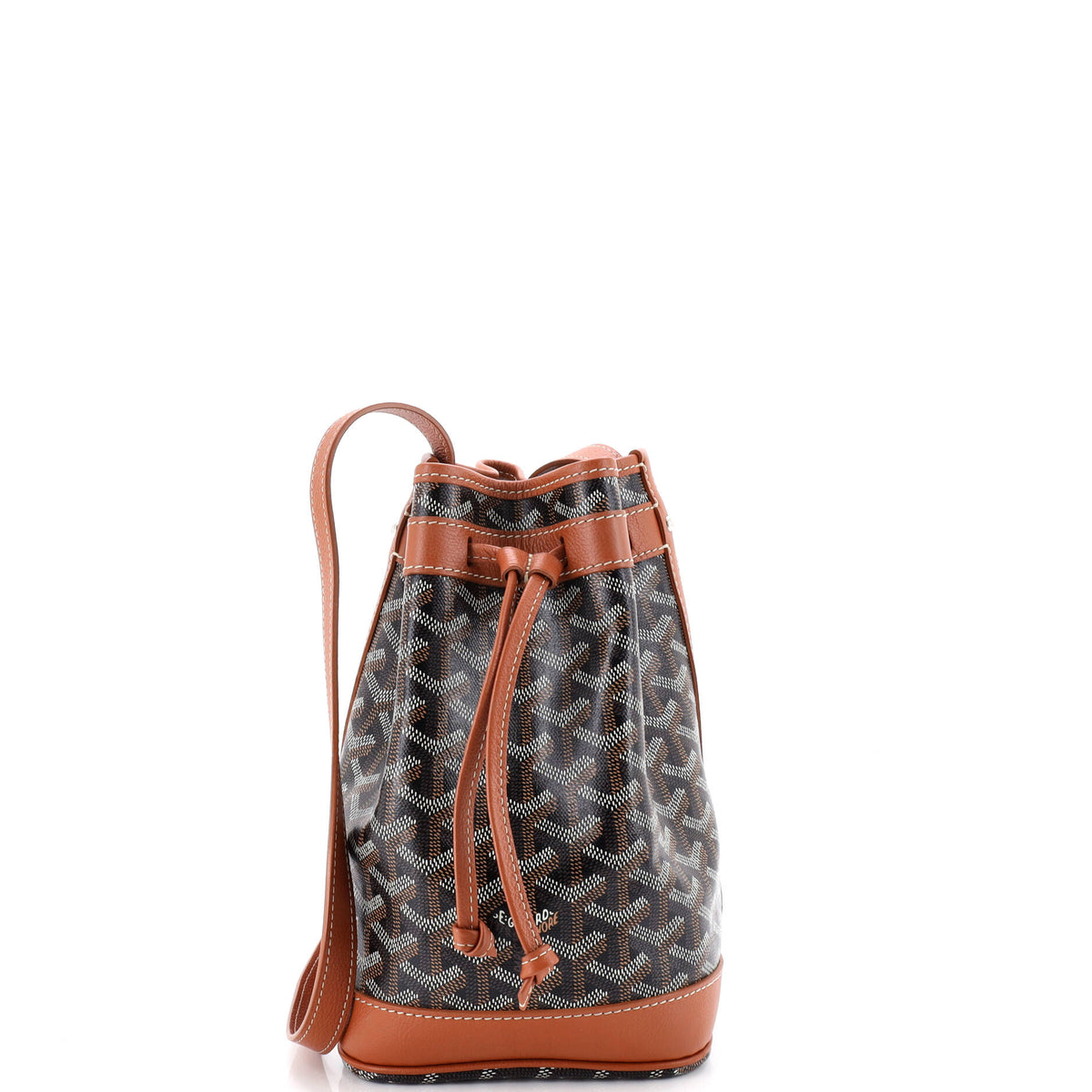 Goyard GOYARD Petit Flot Bucket Bag Coated Canvas PM