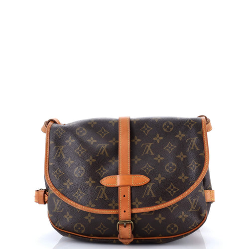 Saumur Handbag Monogram Canvas 30