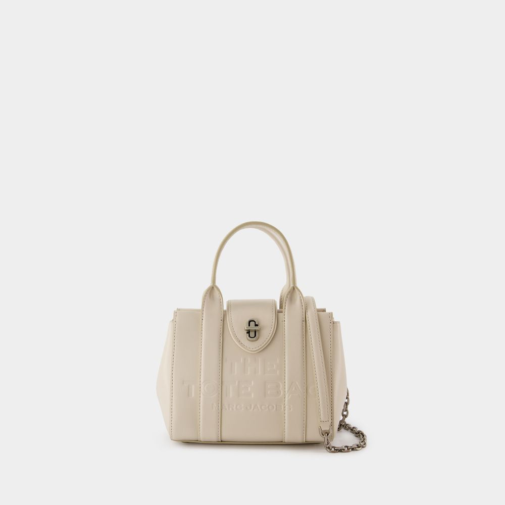 Marc Jacobs Women's The Mini Tote in White | 2F4HCR015H04 Color 123