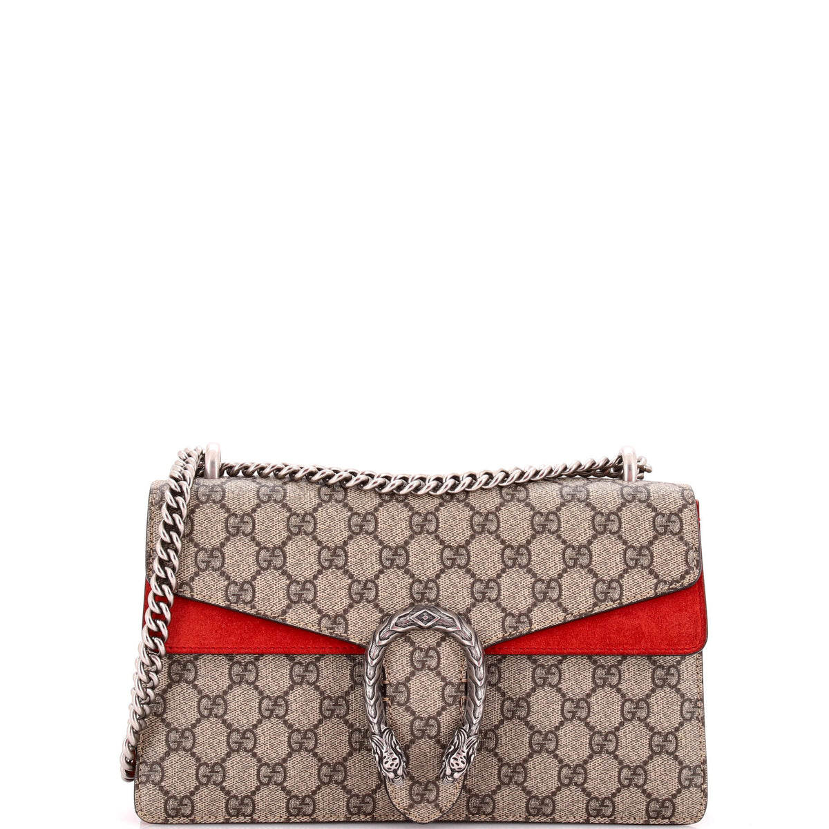 Gucci GUCCI Dionysus Bag GG Coated Canvas Small