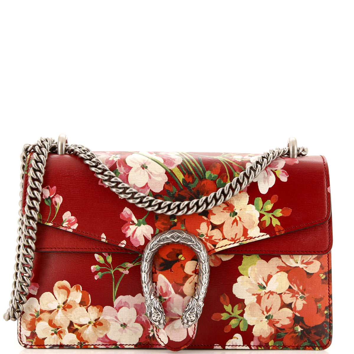 Gucci GUCCI Dionysus Bag Blooms Print Leather Small