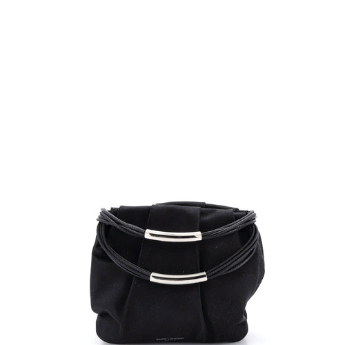 Pochon Top Handle Bag Satin Mini