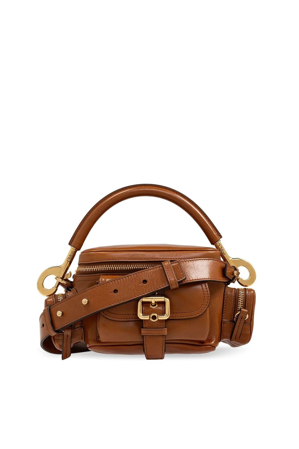 Chloé Women's Small Camera Bag in Brown | CHC24AS534N83