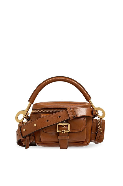 Women's Small Camera Bag in Brown | CHC24AS534N83