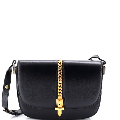 GUCCI Sylvie 1969 Shoulder Bag Leather Small