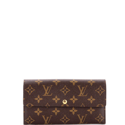 Sarah Wallet Monogram Canvas