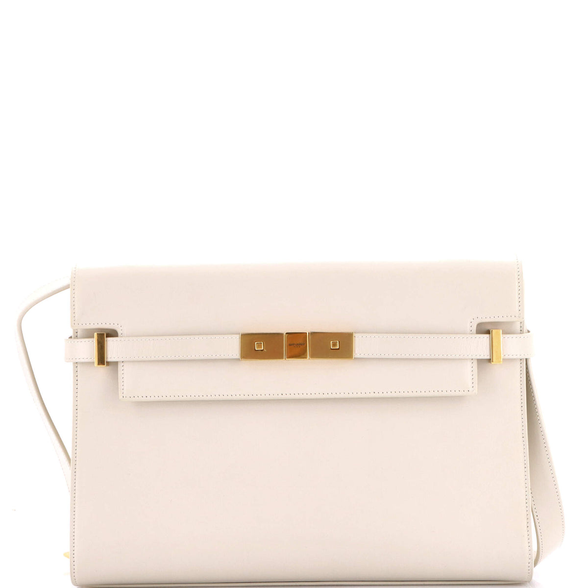 Saint Laurent Manhattan Shoulder Bag Leather Medium