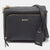 DKNY Black Leather Front Zip Crossbody Bag