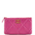 CHANEL 19 O Case Pouch Quilted Lambskin Small