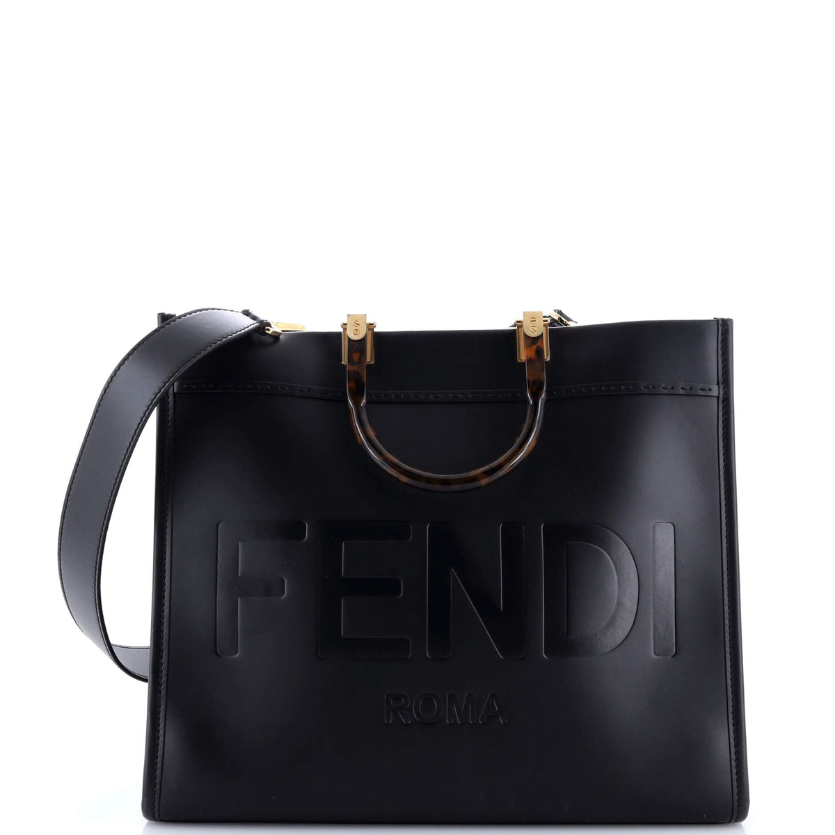 Fendi FENDI Sunshine Shopper Tote Leather Medium