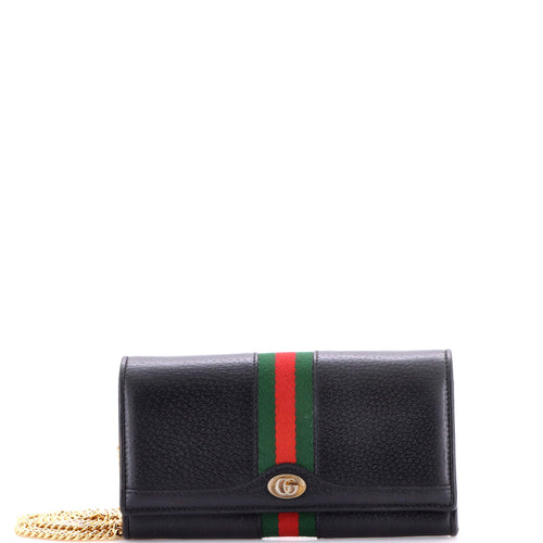 GUCCI Ophidia Chain Wallet Leather