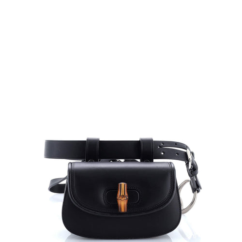 GUCCI Bamboo 1947 Belt Bag Leather Mini