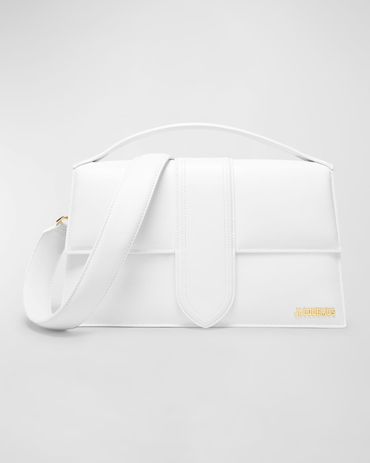 Jacquemus Le Bambinou Leather Top-Handle Bag