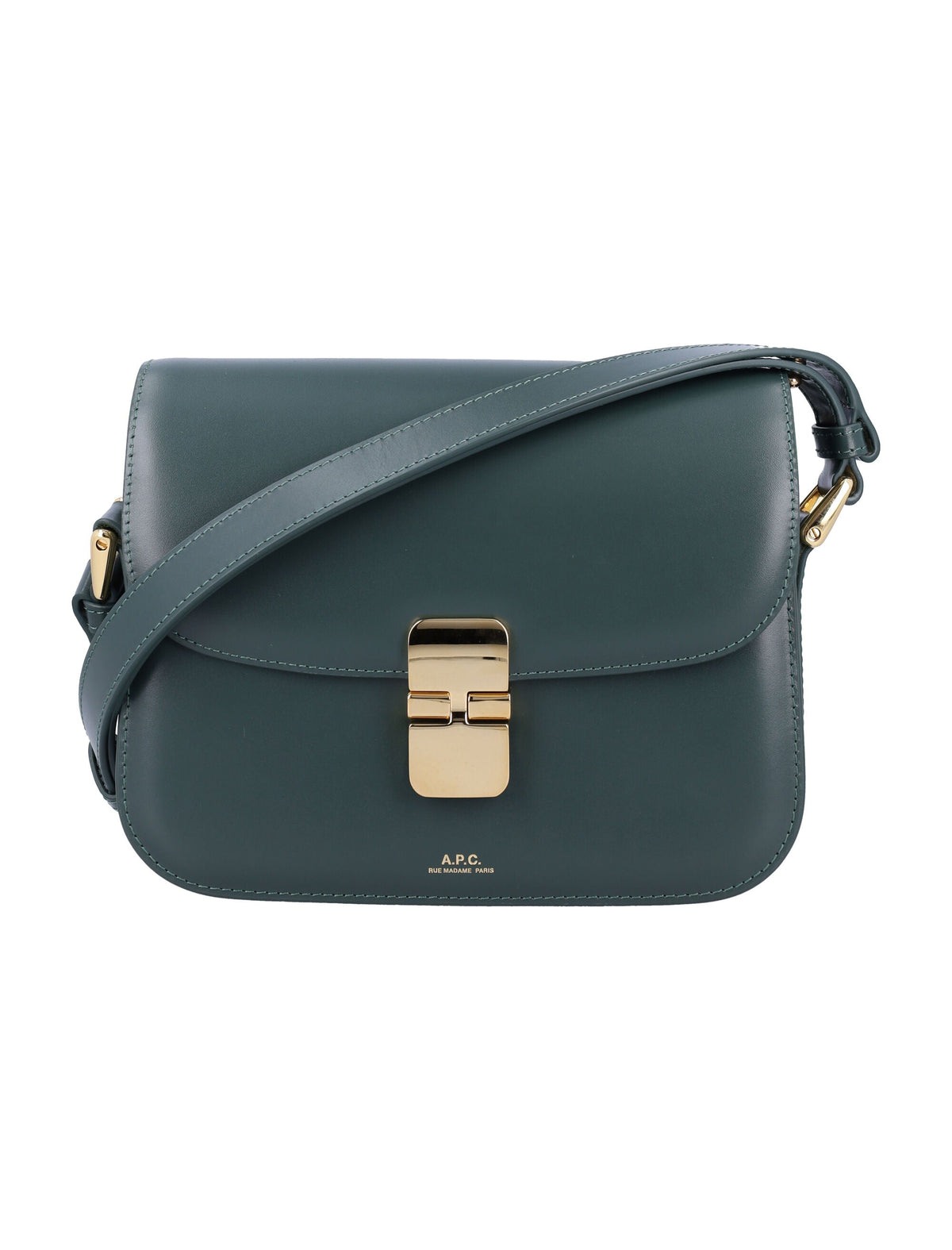 A.p.c. Women's Grace Small Bag in Dark Green | 24AF61413PXBMW Color KAF