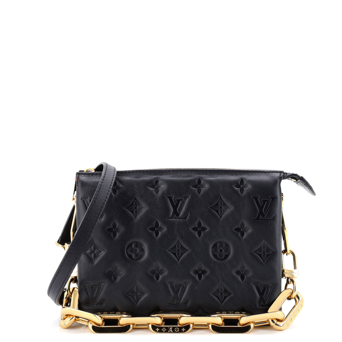 Louis Vuitton Coussin Bag Monogram Embossed Lambskin BB