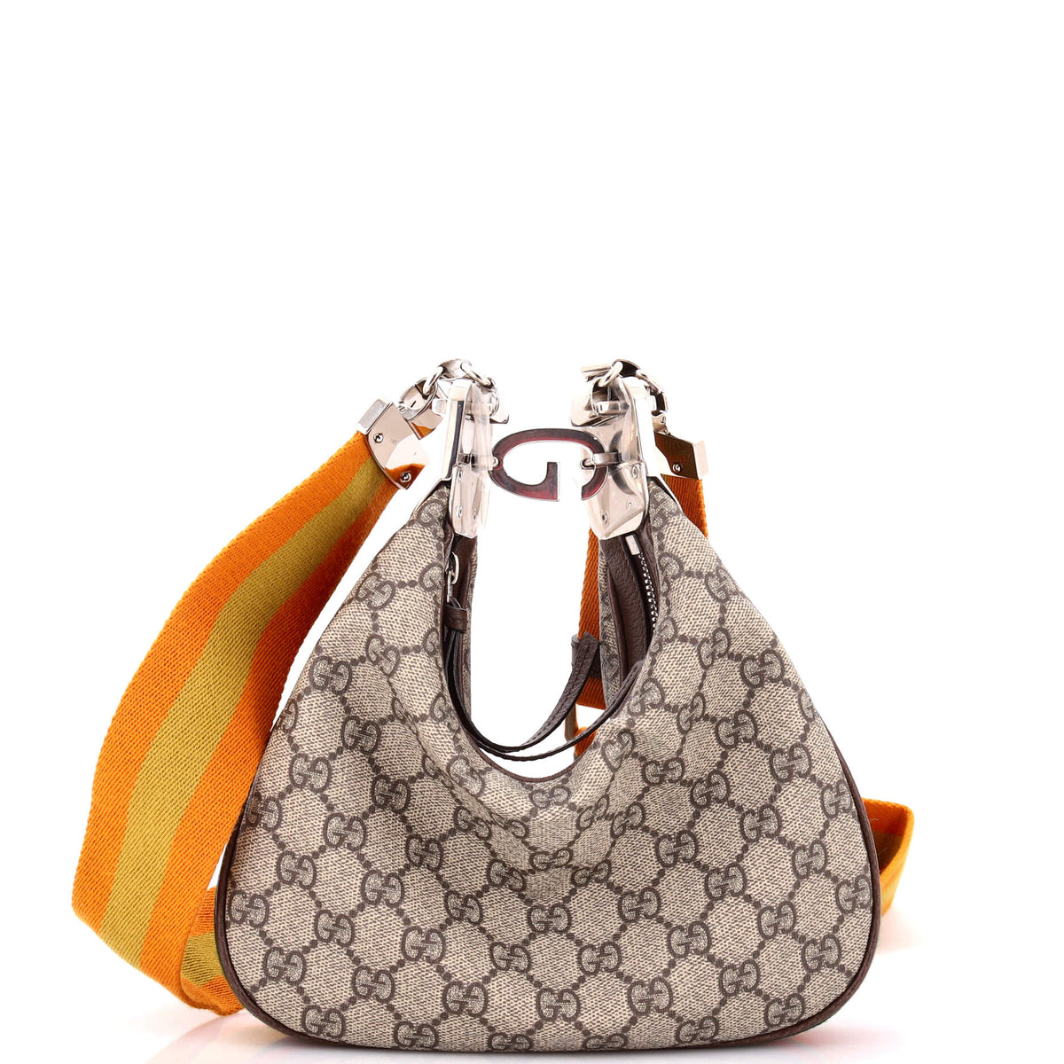 Gucci GUCCI Attache Shoulder Bag GG Coated Canvas Small