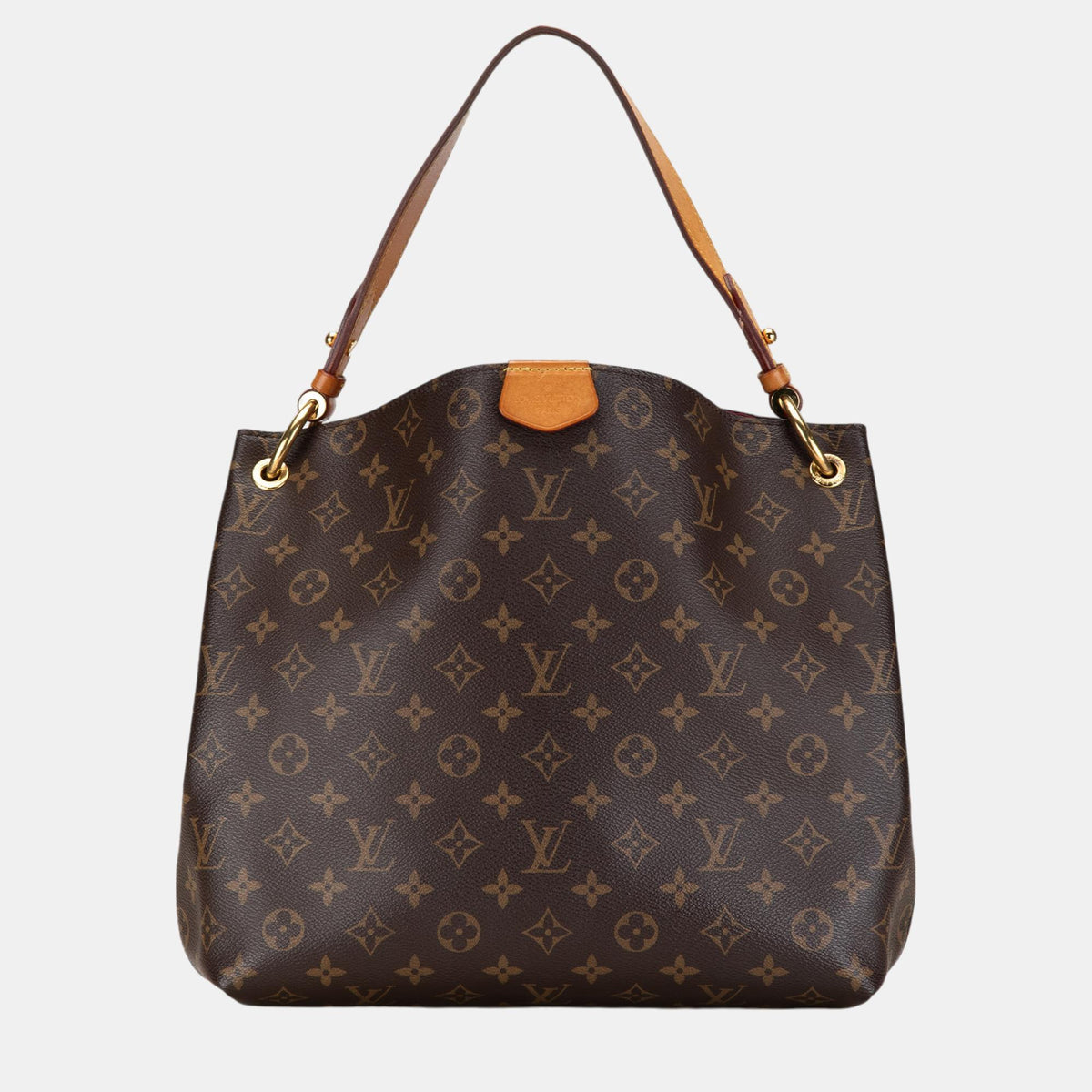 Louis Vuitton Brown Monogram Canvas Graceful PM Shoulder Bag