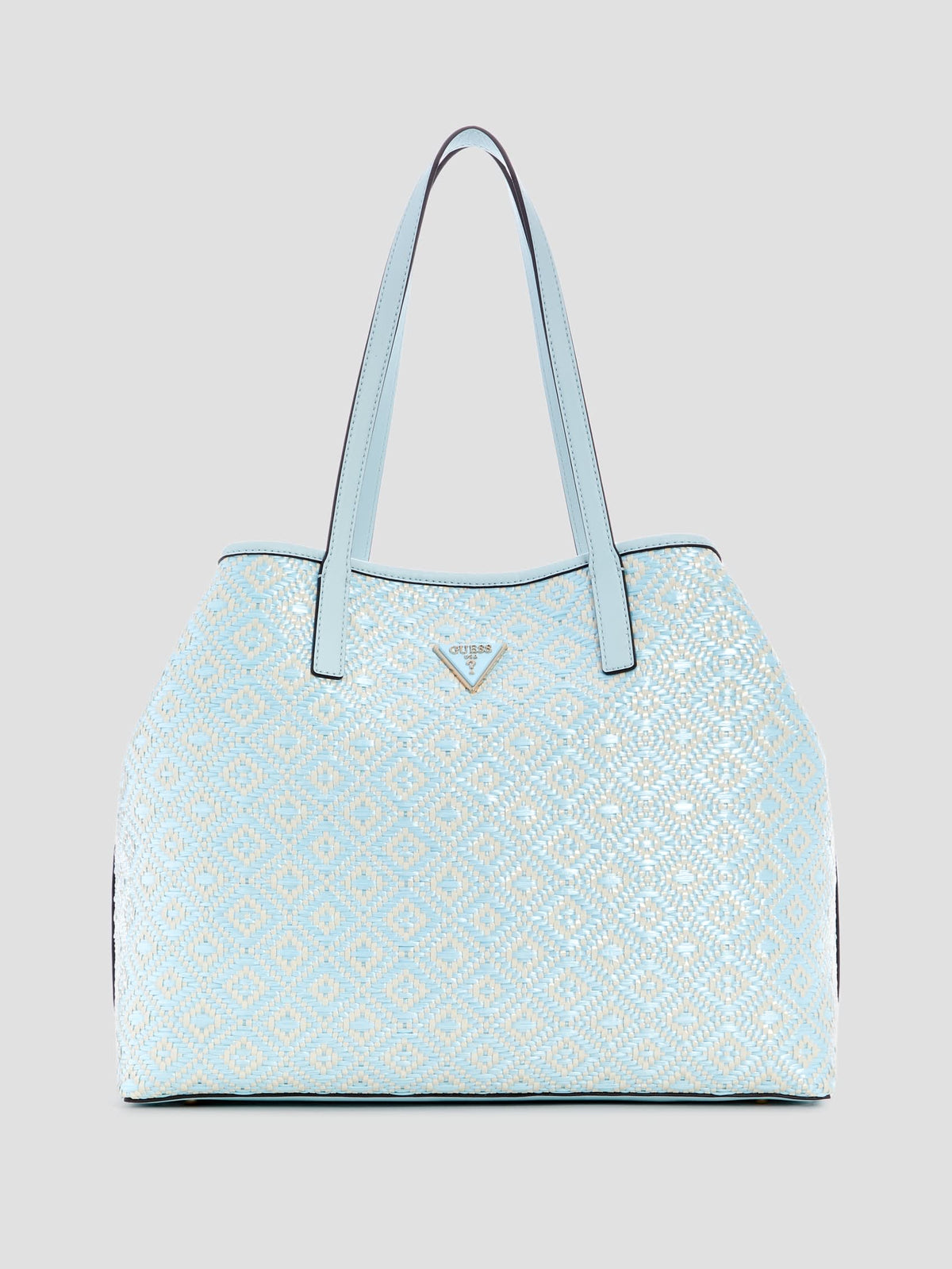 Guess Vikky Straw Tote Set